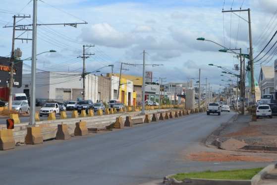 A Avenida da FEB, principal via da cidade será uma das primeiras a receber a nova fiscalização.