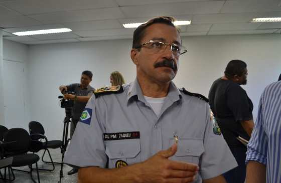 O ex-comandante da Polícia Militar, Zaqueu Barbosa, está preso no Batalhão de Operações Especiais desde a última terça-feira (23)