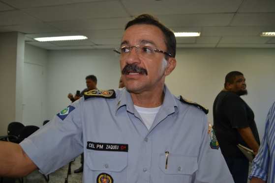 O ex-comandante-geral da Polícia Militar, Zaqueu Barbosa, está preso desde o dia 23 de maio.