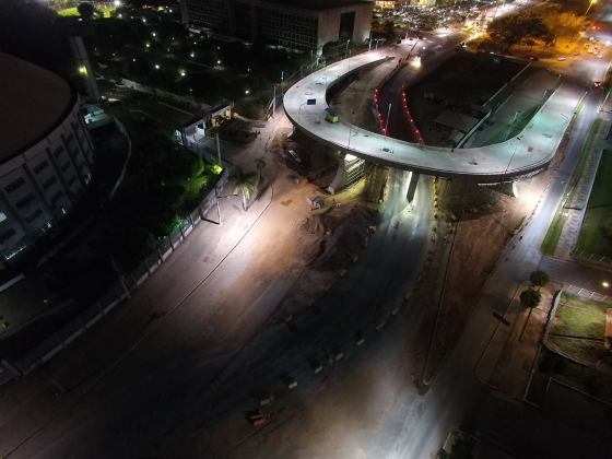 O caso foi registrado por volta das 23h de terça-feira (12).