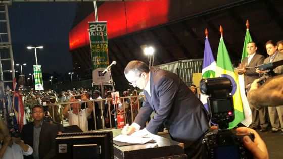 O reforço na Segurança Pública foi assinado durante a apresentação dos novos militares.