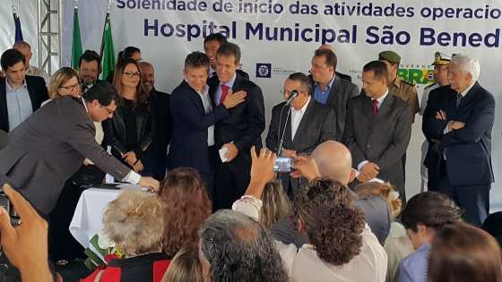 Mendes: Além do prometido na Saúde,