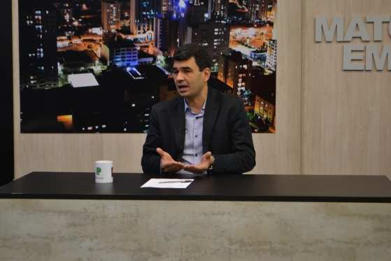 Secretário de Infraestrutura e Logística, Marcelo Duarte, durante entrevista ao programa Conexão Poder.