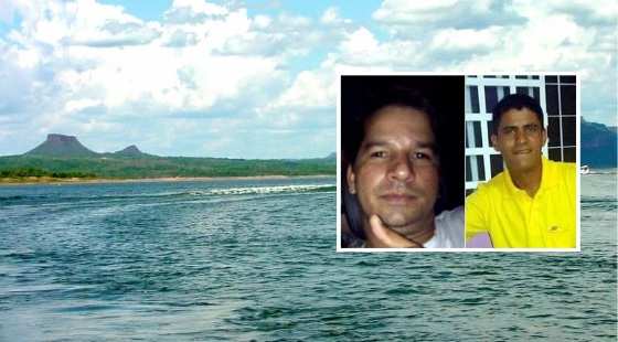 Wagner está à esquerda da foto e o cunhado Fábio (à direita) estão desaparecidos desde terça-feira (11).