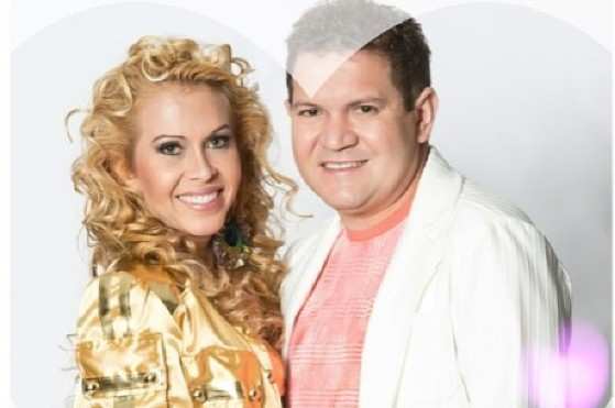 Joelma e Chimbinha gravaram juntos nesta segunda-feira (24).
