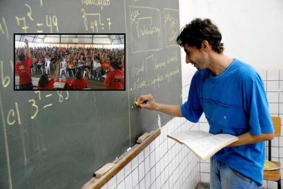 A direção do Sintep argumenta que a maioria já estaria de acordo com o fim da greve.