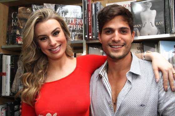 Os dois se conheceram no reality ‘BBB13’, vencido por Fernanda, e logo engataram um relacionamento.
