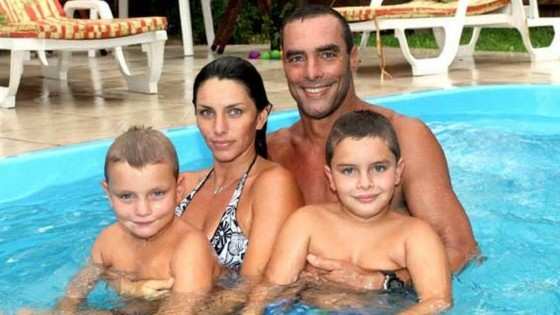 Paulo Zulu com a família