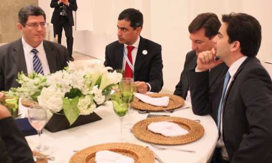 Ministro Levy garantiu pagamentos a deputado Garcia, em almoço, nesta quinta.