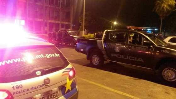 O caso ocorreu na noite desta quinta-feira (8), nas proximidades de duas faculdades particulares, localizadas na Avenida Beira Rio, em Cuiabá.