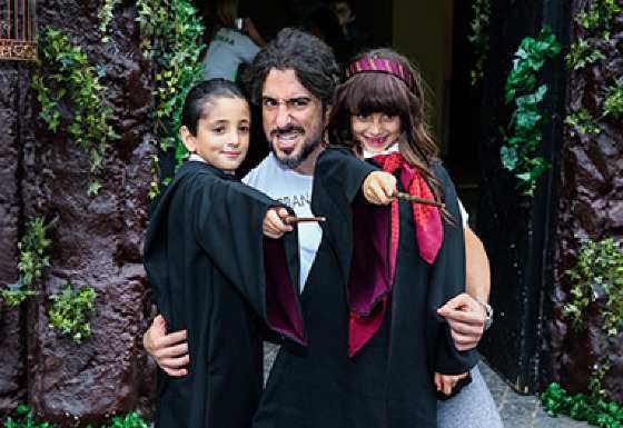 Como não podia deixar de ser, vários artistas fizeram questão de aproveitar a ocasião para também curtirem suas famílias.