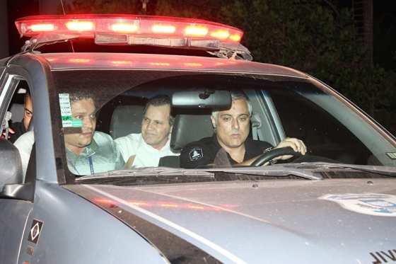 Silval Barbosa saiu do CCC em viatura da Defaz, responsável pela Operação Sodoma, que o prendeu.