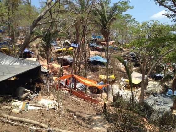 Região de garimpo no Oeste de Mato Grosso é alvo de terceira invasão