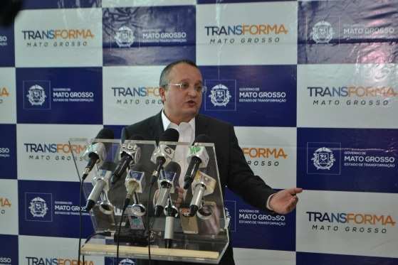 Taques disse que VLT ficou de fora por estar judicializado.