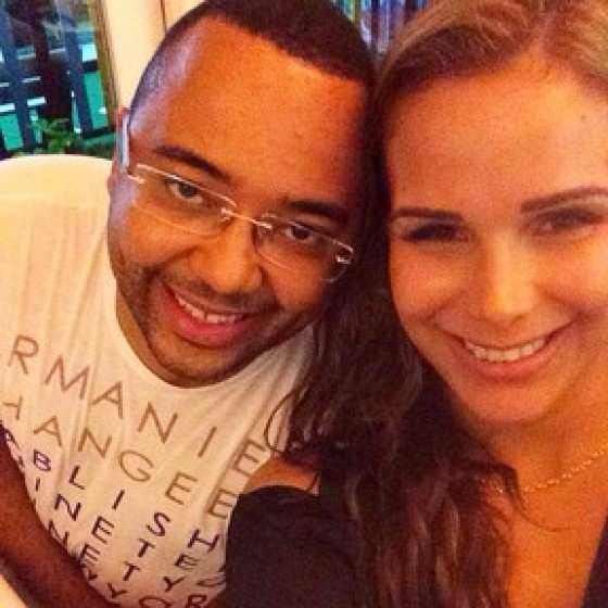 Dudu Nobre e Priscila Grasso.