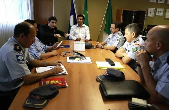 Zaque, em reunião com Galindo e Zaqueu, na Sesp