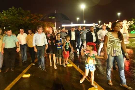 Parque foi entregue na noite desta quarta-feira 09