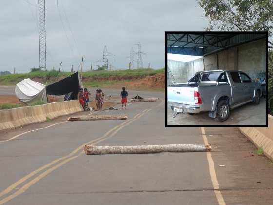 Os carros foram roubados há cinco meses e foram pagos em dinheiro vivo pelos índios