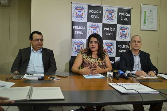 Delegada destacou que desses crimes apenas 3% deles tiveram prisões em flagrante.