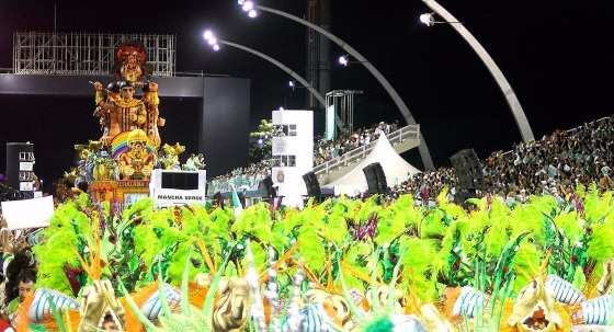 A escola de samba reviveu seu enredo de 2005, quando também homenageou Mato Grosso. 