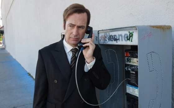 Cena da série Better Call Saul.  