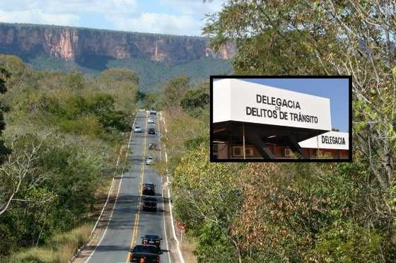 Delegacia de Trânsito (Deletran) está atendendo a ocorrência.
