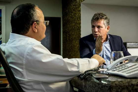 Pedro Taques e Mauro Mendes foram os principais adversários na eleição deste ano.