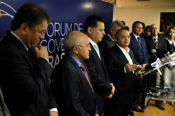 As declarações de Taques ocorreram em coletiva após reunião com governadores ainda em Goiânia.
