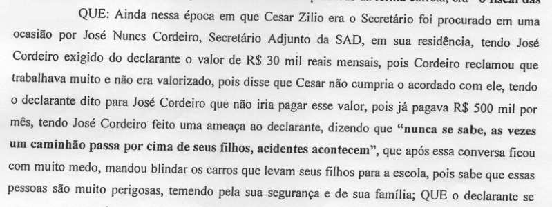 declaração williams