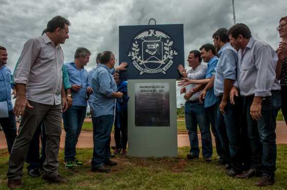 Taques esteve no município de Cláudia nesta quinta