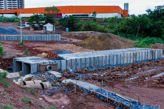 Parte mais complexa da obra, segundo a Sinfra já está avançada