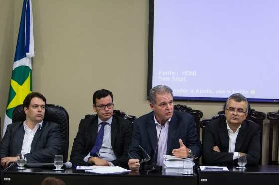 Secretários de Assuntos Estratégicos, Controladoria-Geral, Cidades e Casa Civil apresentaram estudos da KPMG a deputados estaduais.