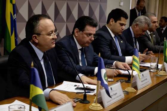 O encontro é referente ao Fórum de Governadores do Brasil Central.