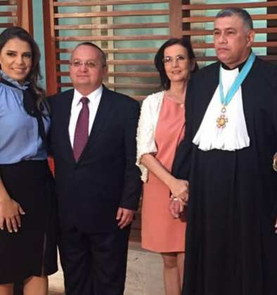 Governador e primeira-dama prestigiaram a posse de Ítalo