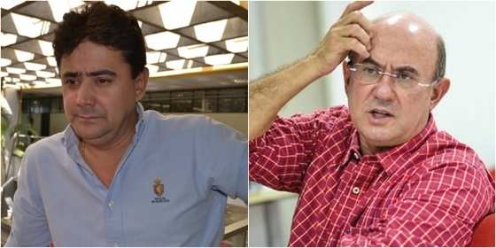 Eder Moraes e José Riva: ambos teriam usado influência política para impedir investigação de crime eleitoral.