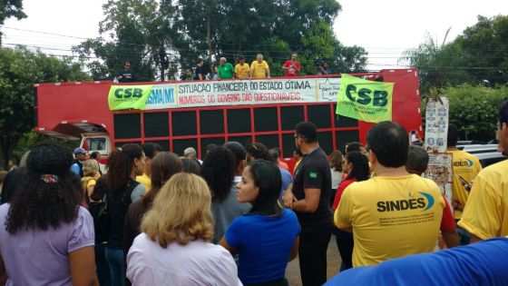 Servidores da área de desenvolvimento econômico e social decidiu fazer greve.