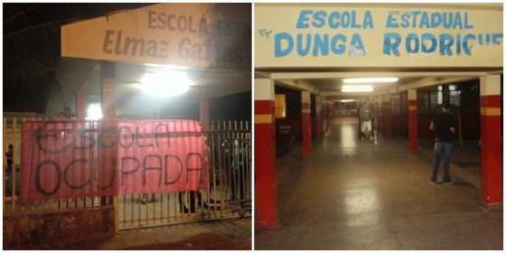 Até o momento estudantes ocupam duas escolas em VG
