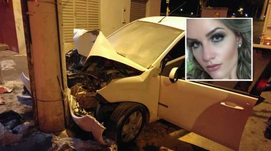 A motorista estava sem cinto de segurança no momento em que ela foi encontrada já sem vida dentro do veículo.