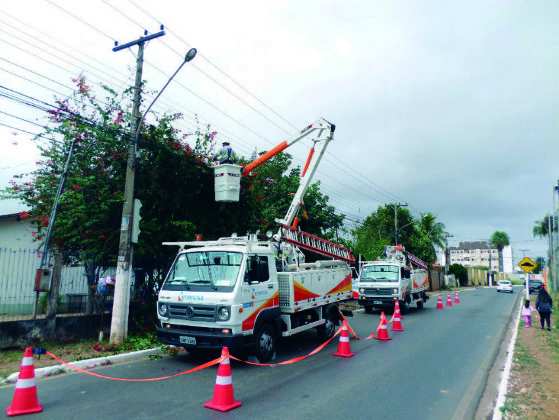 A concessionária trabalha que o fornecimento de energia seja regularizado.