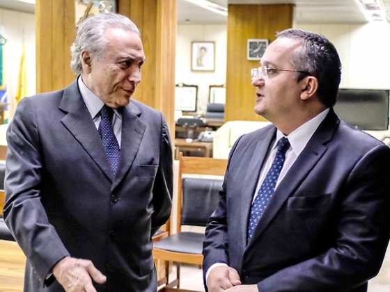 Governador Pedro Taques participa de reunião na tarde de hoje com o presidente Michel Temer