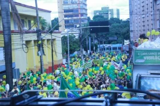 A manifestação faz parte de ação nacional, marcada em capitais como São Paulo, Rio de Janeiro, Belo Horizonte, Brasília, Curitiba e Porto Alegre.
