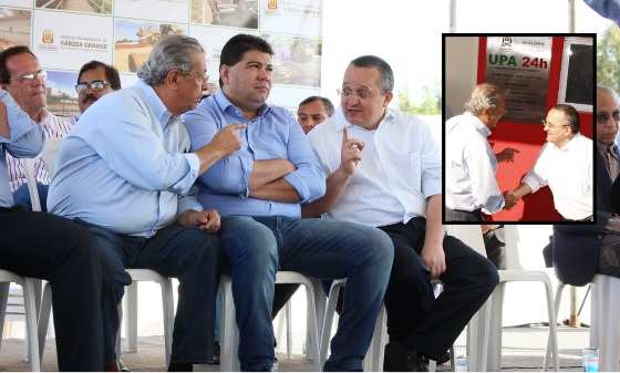 Governador Pedro Taques participou de inauguração em Várzea Grande.