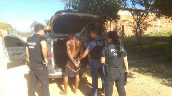 O acusado foi encaminhado para a Penitenciária Central do Estado.