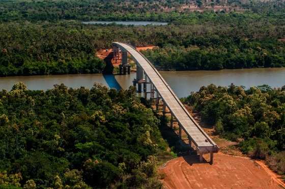 Encabeçamento da ponte terá investimento de R$ 2 milhões do Estado de Mato Grosso.
