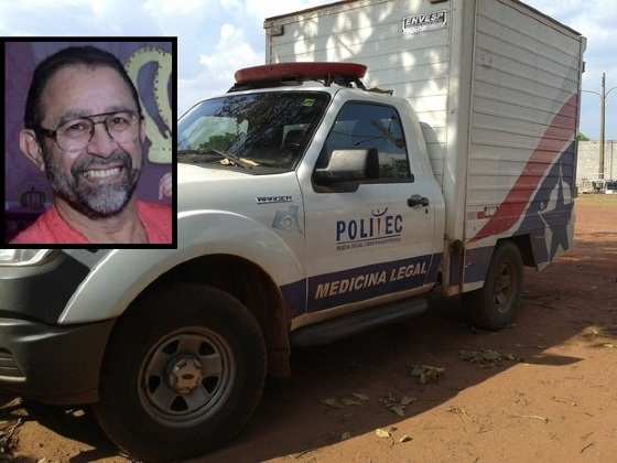 Ele foi visto pela última vez com um homem em um carro preto.