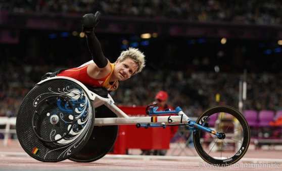 A atleta belga Marieke Vervoort