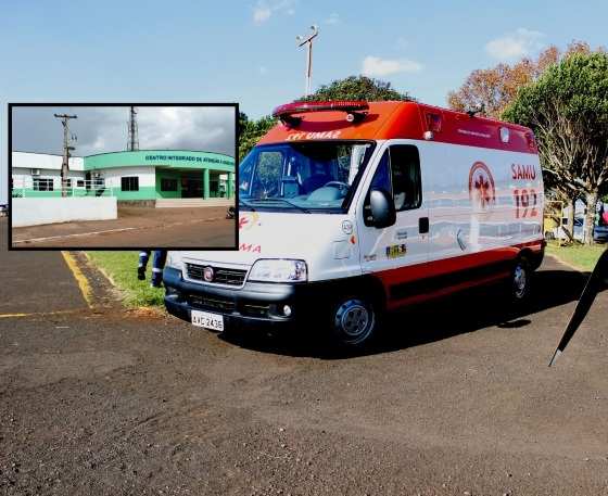 Menina já chegou sem vida à unidade de saúde.