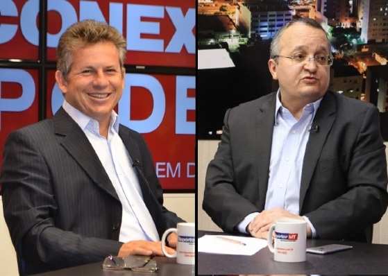 Mauro Mendes e Pedro Taques polarizam disputa em Cuiabá