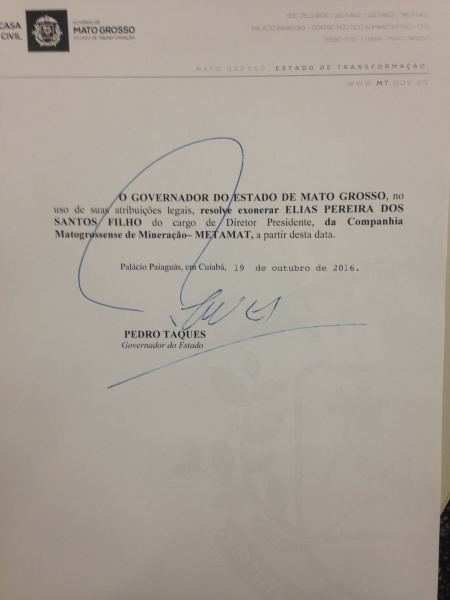 exoneração