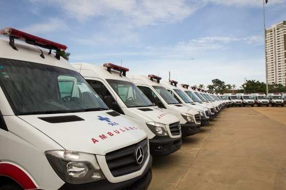 Ambulâncias foram compradas com recursos da ALMT